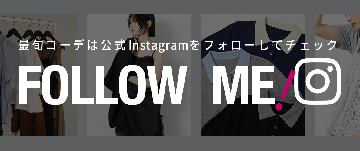 Instagram FOLLOW ME！