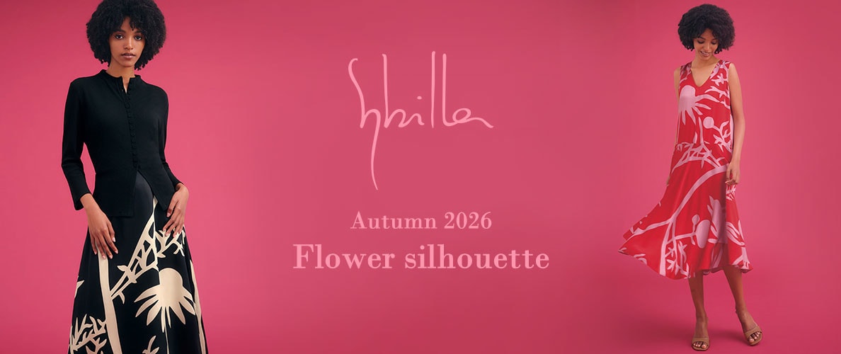 Sybilla AW26 - Art flower silhouette -