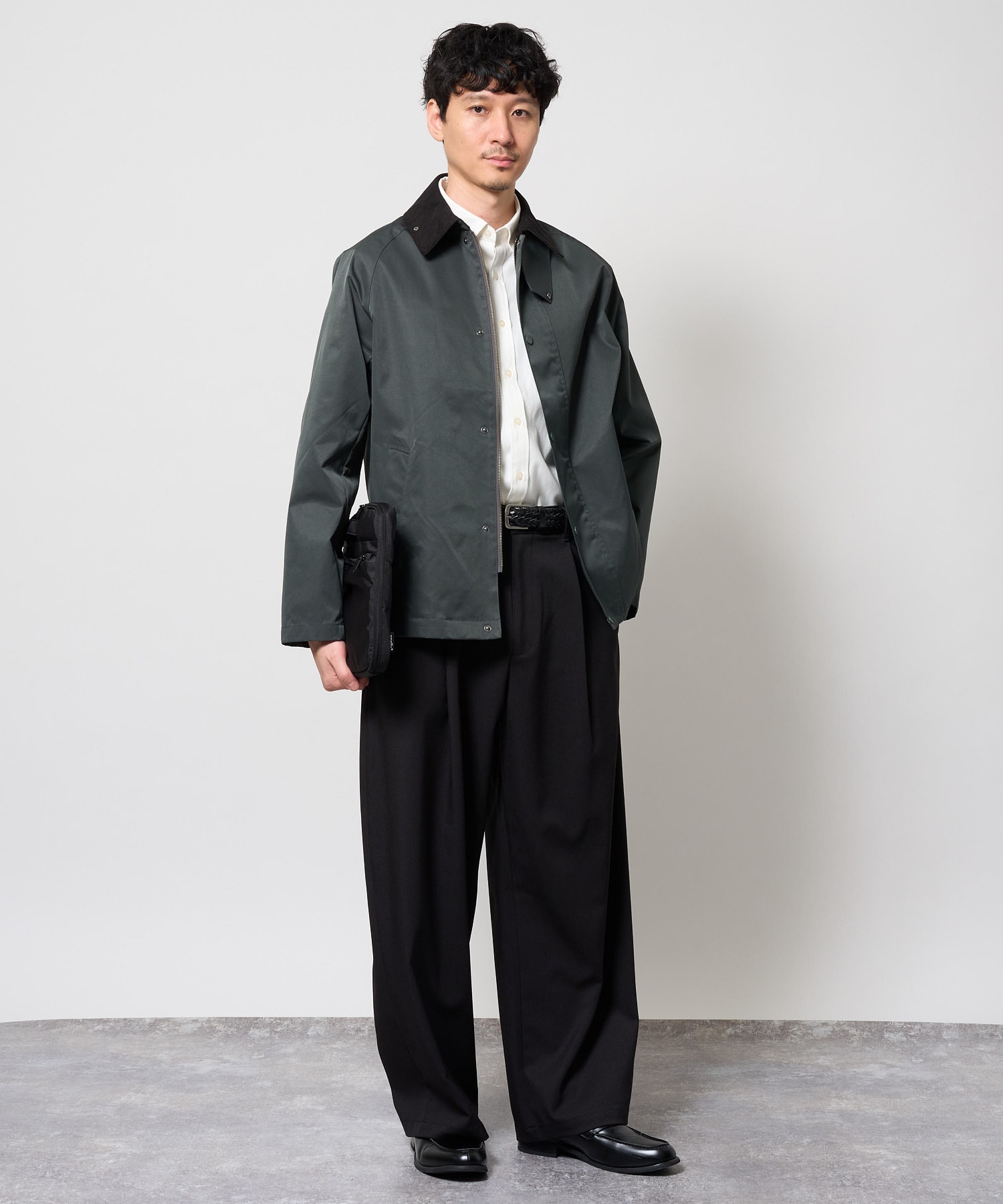 ＼秋の装いに、男らしさを／ハンティングジャケット