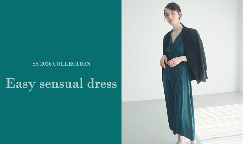 【S SYBILLA】SS26 - Easy sensual dress -