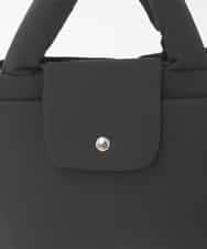BJCJD69130 MK MICHEL KLEIN BAG(MK ミッシェルクラン バッグ) [WEB限定/軽量/2WAY]ポケットアクセント台形コンパクトトート イエロー