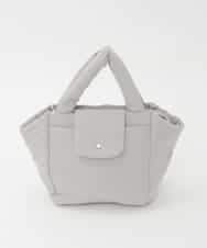 BJCJD69130 MK MICHEL KLEIN BAG(MK ミッシェルクラン バッグ) [WEB限定/軽量/2WAY]ポケットアクセント台形コンパクトトート グレー