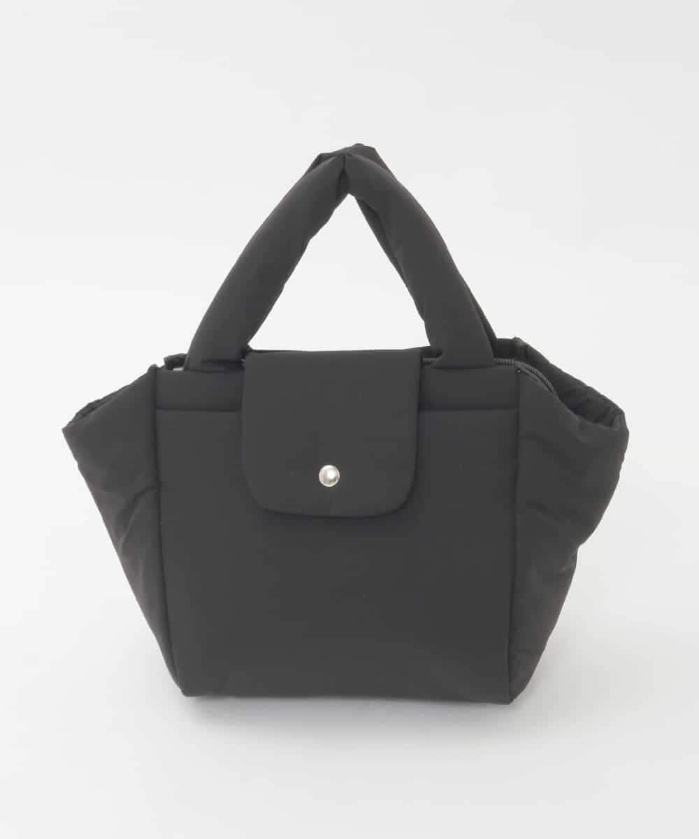 BJCJD69130 MK MICHEL KLEIN BAG(MK ミッシェルクラン バッグ) [WEB限定/軽量/2WAY]ポケットアクセント台形コンパクトトート ブラック