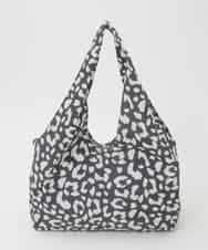 BJCJD69140 MK MICHEL KLEIN BAG(MK ミッシェルクラン バッグ) [WEB限定/300g以下の軽量]アニマルプリントトートバッグ ヒョウ柄