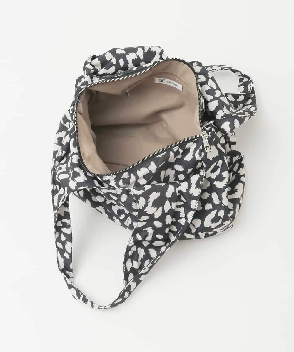 BJCJD69140 MK MICHEL KLEIN BAG(MK ミッシェルクラン バッグ) [WEB限定/300g以下の軽量]アニマルプリントトートバッグ ヒョウ柄