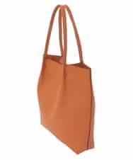 BJCJD74130 MK MICHEL KLEIN BAG(MK ミッシェルクラン バッグ) [A4収納可]合成皮革BIGトートバッグ オレンジ