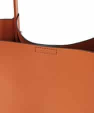 BJCJD74130 MK MICHEL KLEIN BAG(MK ミッシェルクラン バッグ) [A4収納可]合成皮革BIGトートバッグ オレンジ
