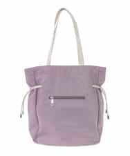 BJCJV80150 MK MICHEL KLEIN BAG(MK ミッシェルクラン バッグ) [500g以下の軽量]ドロストデザイントートバッグ ラベンダー