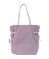 BJCJV80150 MK MICHEL KLEIN BAG(MK ミッシェルクラン バッグ) [500g以下の軽量]ドロストデザイントートバッグ ラベンダー