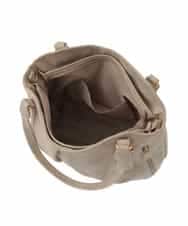 BKBAD26160 MK MICHEL KLEIN BAG(MK ミッシェルクラン バッグ) [2WAY]合成皮革タックデザイントートバッグ ライトベージュ