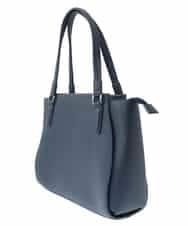 BKBAV02180 MK MICHEL KLEIN BAG(MK ミッシェルクラン バッグ) ［2WAY］サイドタックスクエアトートバッグ ネイビー