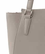 BKBGV02180 MK MICHEL KLEIN BAG(MK ミッシェルクラン バッグ) [2WAY]合成皮革エレガントスクエアトートバッグ ネイビー