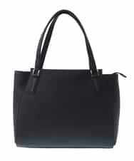 BKBGV02180 MK MICHEL KLEIN BAG(MK ミッシェルクラン バッグ) [2WAY]合成皮革エレガントスクエアトートバッグ ブラック