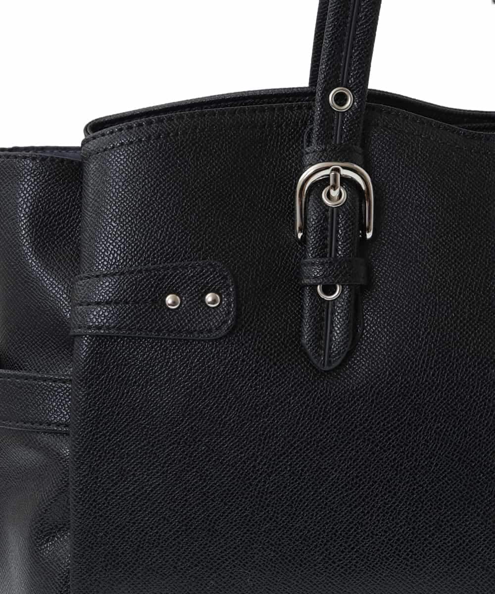 BKBGV23190 MK MICHEL KLEIN BAG(MK ミッシェルクラン バッグ) [大容量/2WAY]ステッチポイントワイドスクエアトート ベージュ