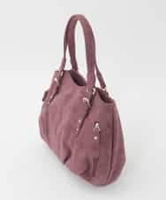 BKCAG04150 MK MICHEL KLEIN BAG(MK ミッシェルクラン バッグ) [2WAY]ベルトデザインラウンドトートバッグ レッド