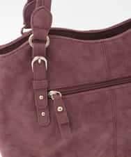 BKCAG04150 MK MICHEL KLEIN BAG(MK ミッシェルクラン バッグ) [2WAY]ベルトデザインラウンドトートバッグ レッド