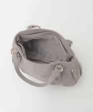 BKCAG04150 MK MICHEL KLEIN BAG(MK ミッシェルクラン バッグ) [2WAY]ベルトデザインラウンドトートバッグ レッド