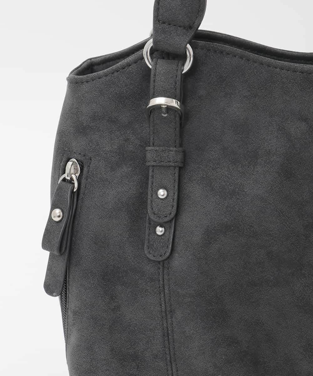BKCAG04150 MK MICHEL KLEIN BAG(MK ミッシェルクラン バッグ) [2WAY]ベルトデザインラウンドトートバッグ レッド