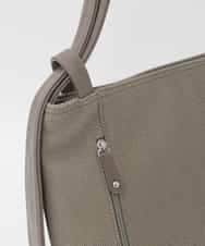 BKCAG05170 MK MICHEL KLEIN BAG(MK ミッシェルクラン バッグ) [2WAY/A4収納可]ニュアンスデザイン変形トートバッグ カーキ
