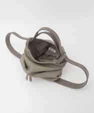 BKCAG05170 MK MICHEL KLEIN BAG(MK ミッシェルクラン バッグ) [2WAY/A4収納可]ニュアンスデザイン変形トートバッグ カーキ