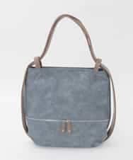 BKCAG05170 MK MICHEL KLEIN BAG(MK ミッシェルクラン バッグ) [2WAY/A4収納可]ニュアンスデザイン変形トートバッグ ネイビー