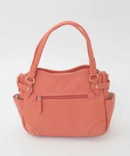 BKCAG08150 MK MICHEL KLEIN BAG(MK ミッシェルクラン バッグ) [2WAY]サイドポケットデザイントートバッグ オレンジ