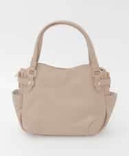 BKCAG08150 MK MICHEL KLEIN BAG(MK ミッシェルクラン バッグ) [2WAY]サイドポケットデザイントートバッグ ベージュ