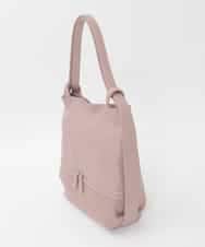 BKCAG26170 MK MICHEL KLEIN BAG(MK ミッシェルクラン バッグ) [2WAY]パンチングデザイン変形トートバッグ ピンク