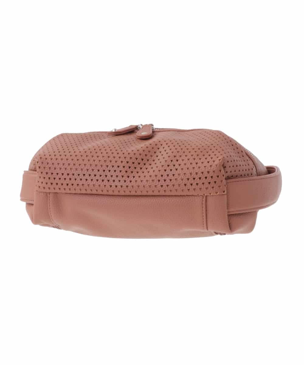 BKCAV28150 MK MICHEL KLEIN BAG(MK ミッシェルクラン バッグ) [2WAY]パンチングデザイン変形ミニトートバッグ ピンク