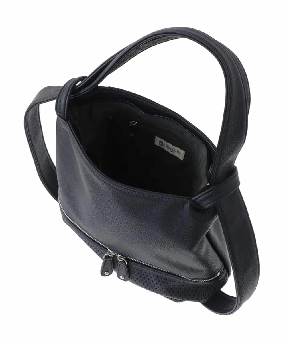 BKCAV28150 MK MICHEL KLEIN BAG(MK ミッシェルクラン バッグ) [2WAY]パンチングデザイン変形ミニトートバッグ ピンク