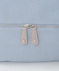 BKCGD05165 MK MICHEL KLEIN BAG(MK ミッシェルクラン バッグ) [2WAY/A4収納可]布帛風デザイン変形トートバッグ ネイビー