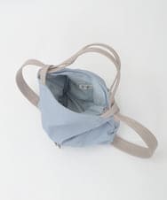 BKCGD05165 MK MICHEL KLEIN BAG(MK ミッシェルクラン バッグ) [2WAY/A4収納可]布帛風デザイン変形トートバッグ ネイビー