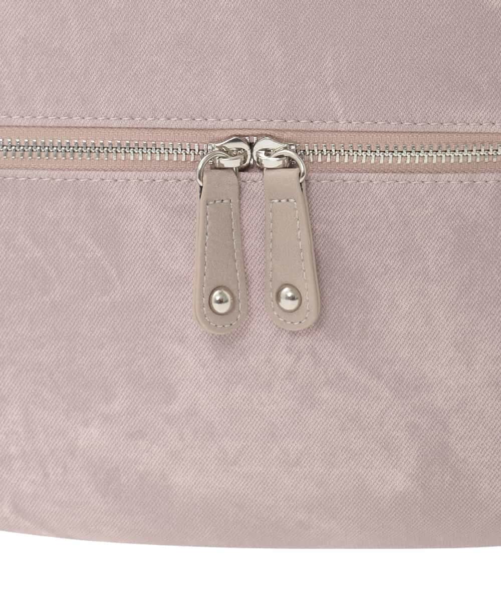 BKCGD05165 MK MICHEL KLEIN BAG(MK ミッシェルクラン バッグ) [2WAY/A4収納可]布帛風デザイン変形トートバッグ ネイビー