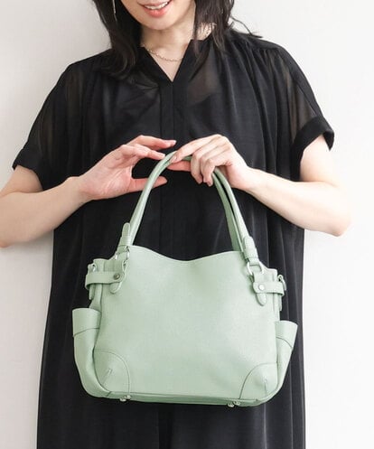 BKCGD08150 MK MICHEL KLEIN BAG [2WAY]サイドポケットデザイントートバッグ