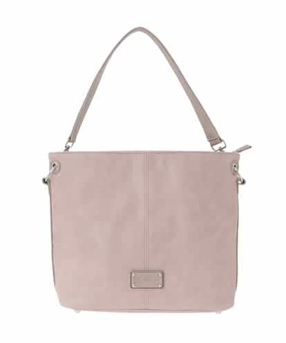 BKCGD09150 MK MICHEL KLEIN BAG [2WAY]メタルタグアクセントショルダーバッグ
