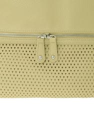 BKCGD26165 MK MICHEL KLEIN BAG(MK ミッシェルクラン バッグ) [2WAY]パンチングデザイン変形トートバッグ ベージュ