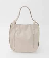BKCGD26165 MK MICHEL KLEIN BAG(MK ミッシェルクラン バッグ) [2WAY]パンチングデザイン変形トートバッグ ベージュ