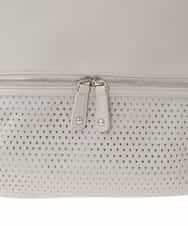 BKCGD26165 MK MICHEL KLEIN BAG(MK ミッシェルクラン バッグ) [2WAY]パンチングデザイン変形トートバッグ ベージュ