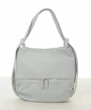 BKCGD28155 MK MICHEL KLEIN BAG(MK ミッシェルクラン バッグ) [2WAY]パンチングデザイン変形ミニトートバッグ ライトブルー