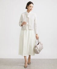 BKCGV04140 MK MICHEL KLEIN BAG(MK ミッシェルクラン バッグ) [2WAY]ベルトアクセントラウンドトートバッグ シャンパンピンク