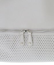 BKCGV26160 MK MICHEL KLEIN BAG(MK ミッシェルクラン バッグ) [2WAY/A4サイズ対応]パンチングデザイン変形トートバッグ グリーン