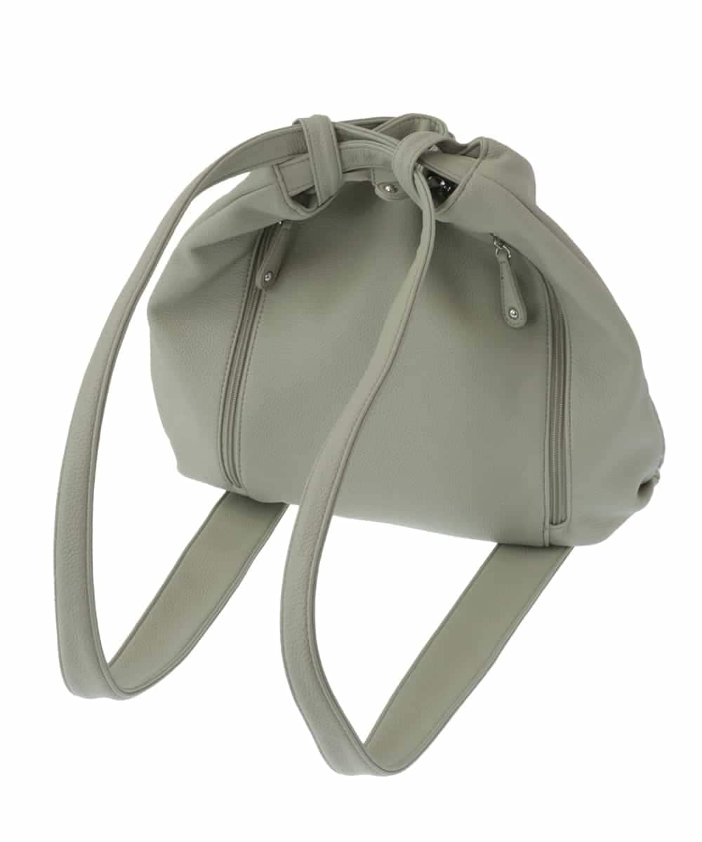 BKCGV26160 MK MICHEL KLEIN BAG(MK ミッシェルクラン バッグ) [2WAY/A4サイズ対応]パンチングデザイン変形トートバッグ グリーン