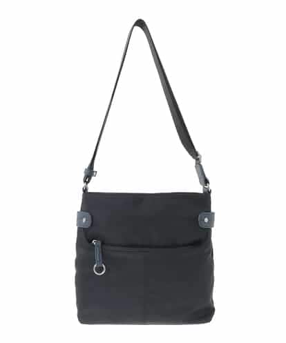 BKRGD90150 MK MICHEL KLEIN BAG [撥水/軽量]アクセントレザースクエアショルダーバッグ