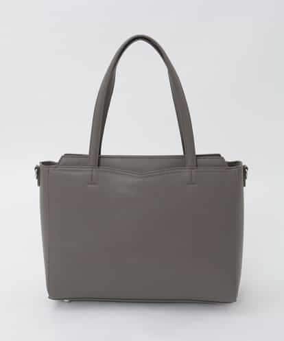 BPBAG13170 MK MICHEL KLEIN BAG [A4収納/2WAY]ステップパネルスクエアトートバッグ