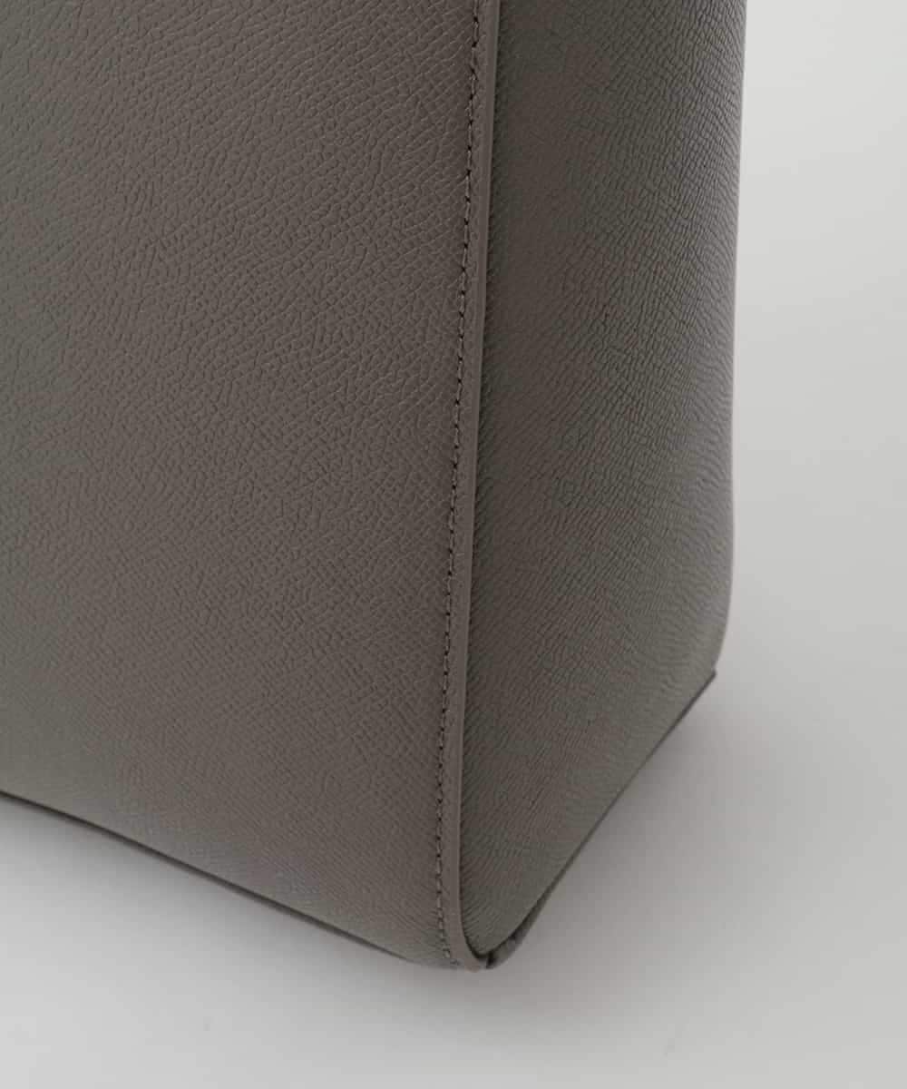 BPBAG13170 MK MICHEL KLEIN BAG(MK ミッシェルクラン バッグ) [A4収納/2WAY]ステップパネルスクエアトートバッグ グレー