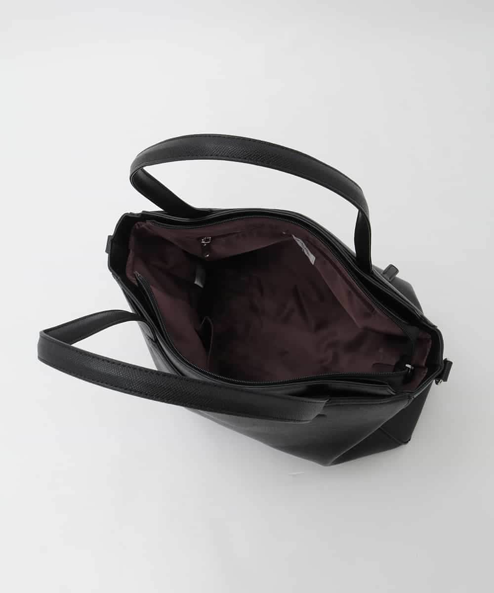 BPBAG13170 MK MICHEL KLEIN BAG(MK ミッシェルクラン バッグ) [A4収納/2WAY]ステップパネルスクエアトートバッグ グレー