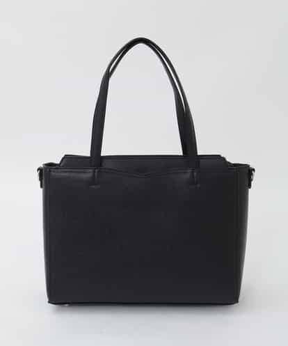 BPBAG13170 MK MICHEL KLEIN BAG [A4収納/2WAY]ステップパネルスクエアトートバッグ