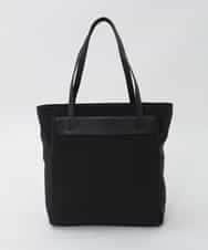 BPBAG21170 MK MICHEL KLEIN BAG(MK ミッシェルクラン バッグ) [A4収納可]異素材ジョイントスクエアトートバッグ ブラック