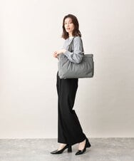 BPBEV21220 MK MICHEL KLEIN BAG(MK ミッシェルクラン バッグ) [AGS搭載/A4収納可]機能性スクエアトートバッグ グレー