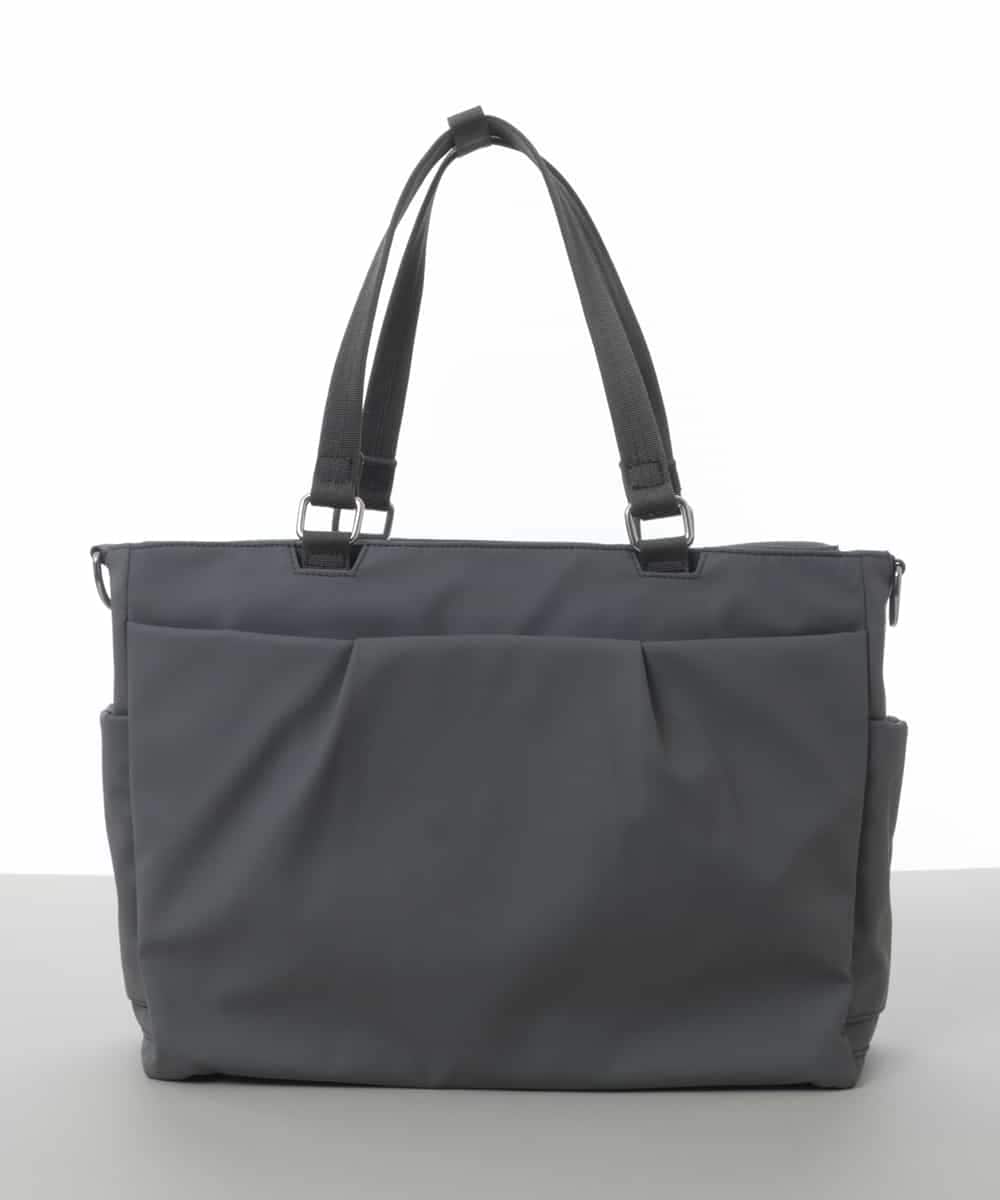 BPBEV21220 MK MICHEL KLEIN BAG(MK ミッシェルクラン バッグ) [AGS搭載/A4収納可]機能性スクエアトートバッグ グレー